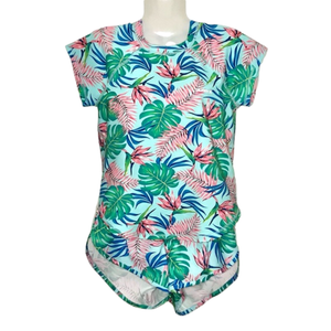 Hurley 2 piece swimsuit, SPF 50+